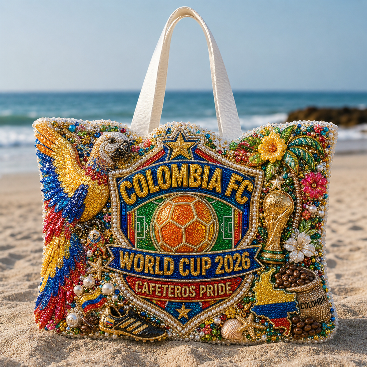CLOM Summer Vibes Tote Bag LNTH