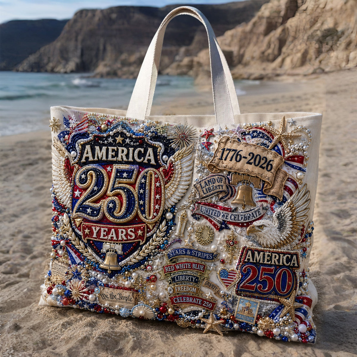 US250 Summer Vibes Tote Bag HTTT