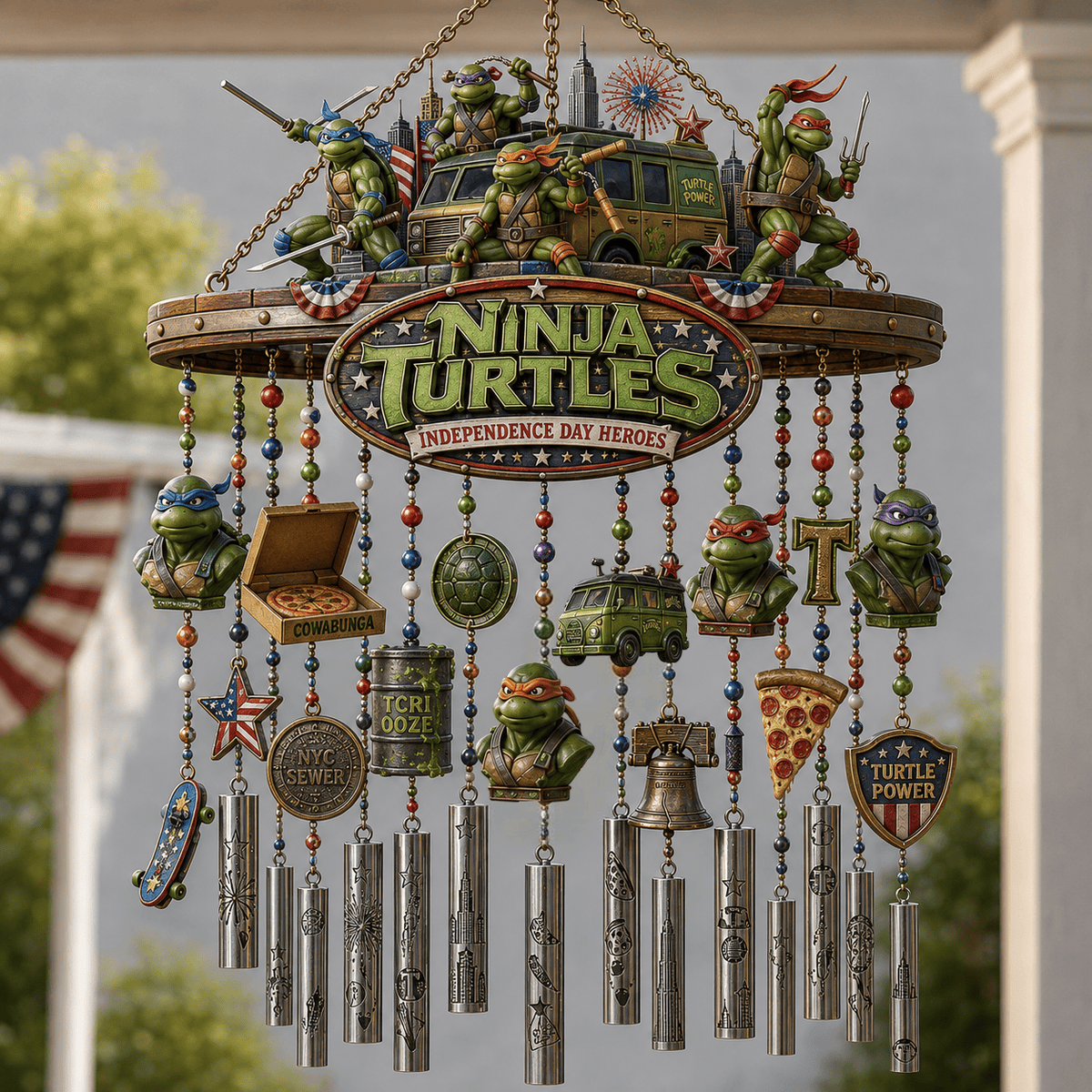 Premium TMNT Wind Chime TNSM