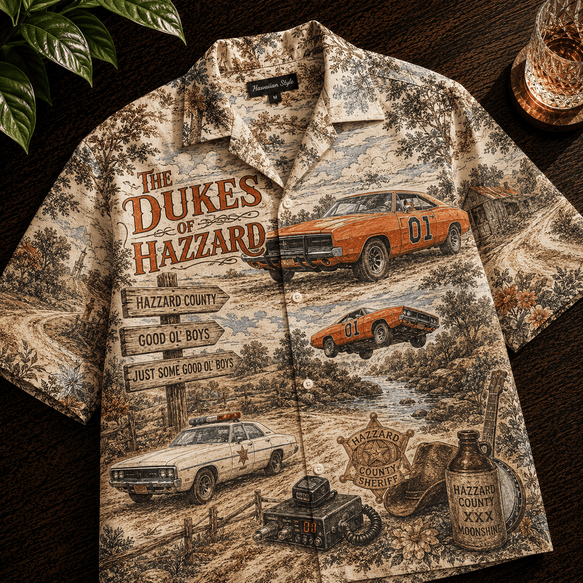PREMIUM TDH HAWAIIAN SHIRT LNTH
