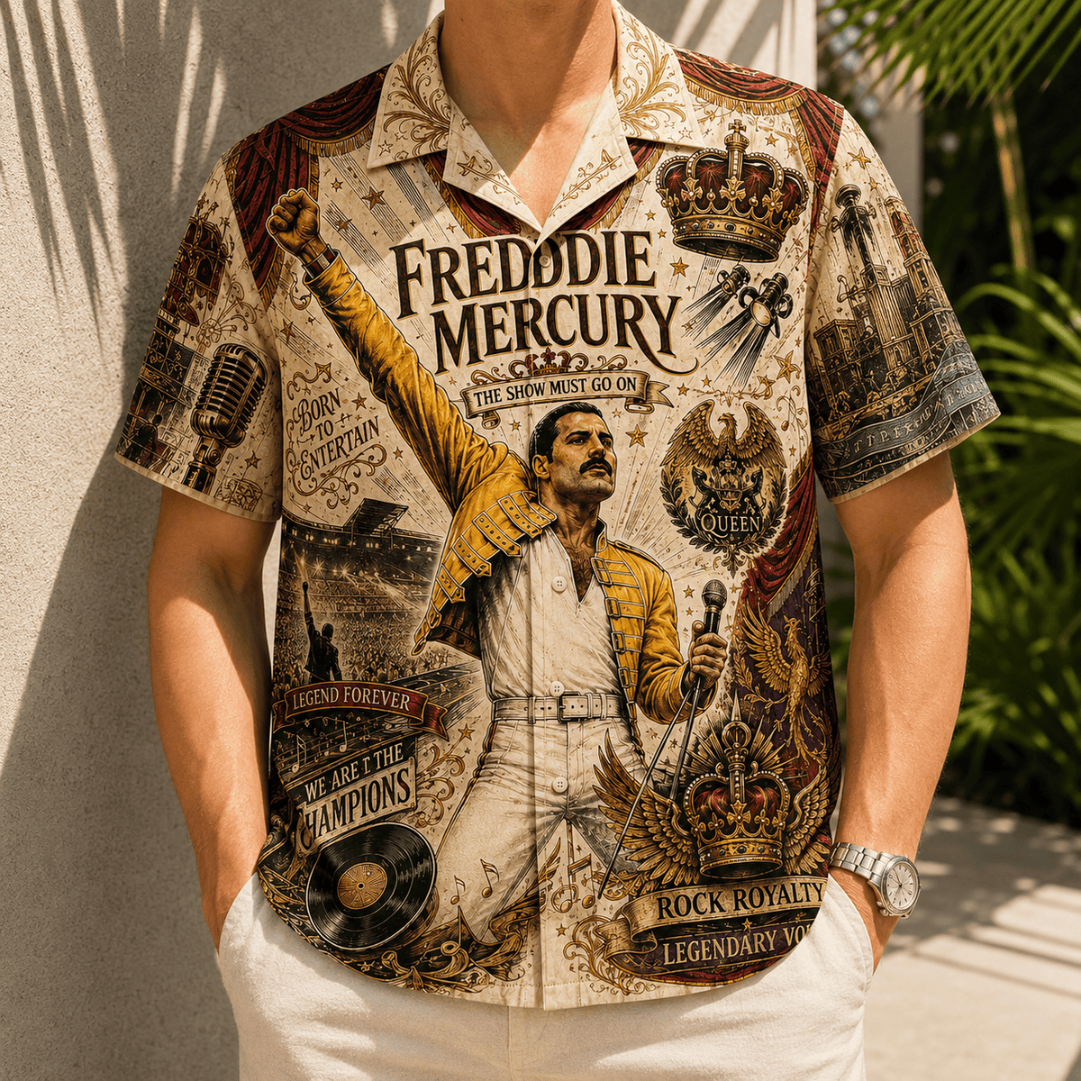 PREMIUM FRED HAWAIIAN SHIRT PDL