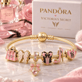 VCST Gold Charm Bracelet Set VTH