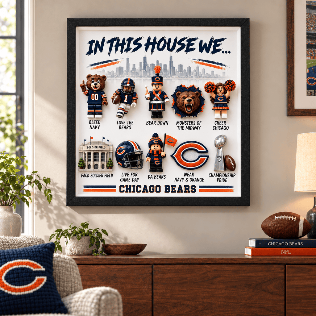 CCB "In This House We…" 3D Fan Display Frame TMH