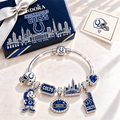 IDC Silver Charm Bracelet Set TMH